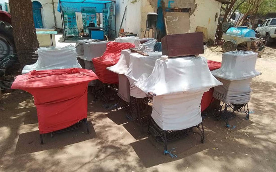 09/04/2024 Arrivée de 21 machines à Bokoro au Tchad